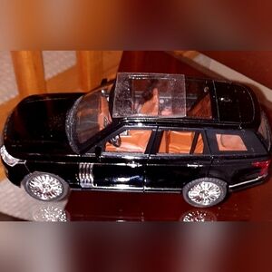 Toy Model Mini Car, Land Rover Range Rover, Black